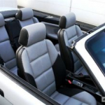 Перетяжка салона кожей BMW 3