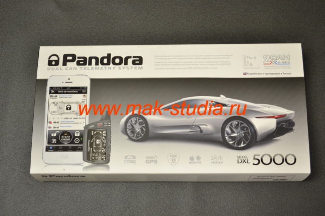Pandora 5000 new - упаковка, лицевая сторона
