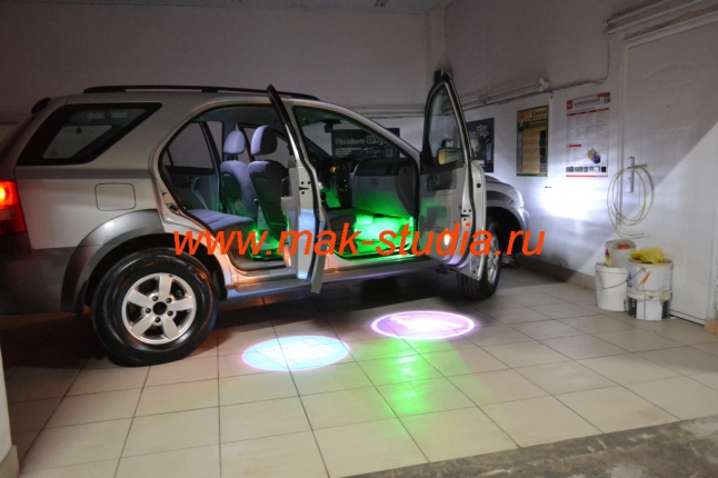 Подсветка салона автомобиля Киа Соренто