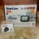 Упаковка сигнализации StarLine A94 + F1 + S-20.3