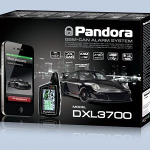 Автосигнализация Pandora DXL 3700 GSM с автозапуском