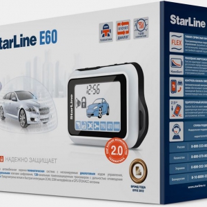 Автосигнализация StarLine E60 + S-20.3